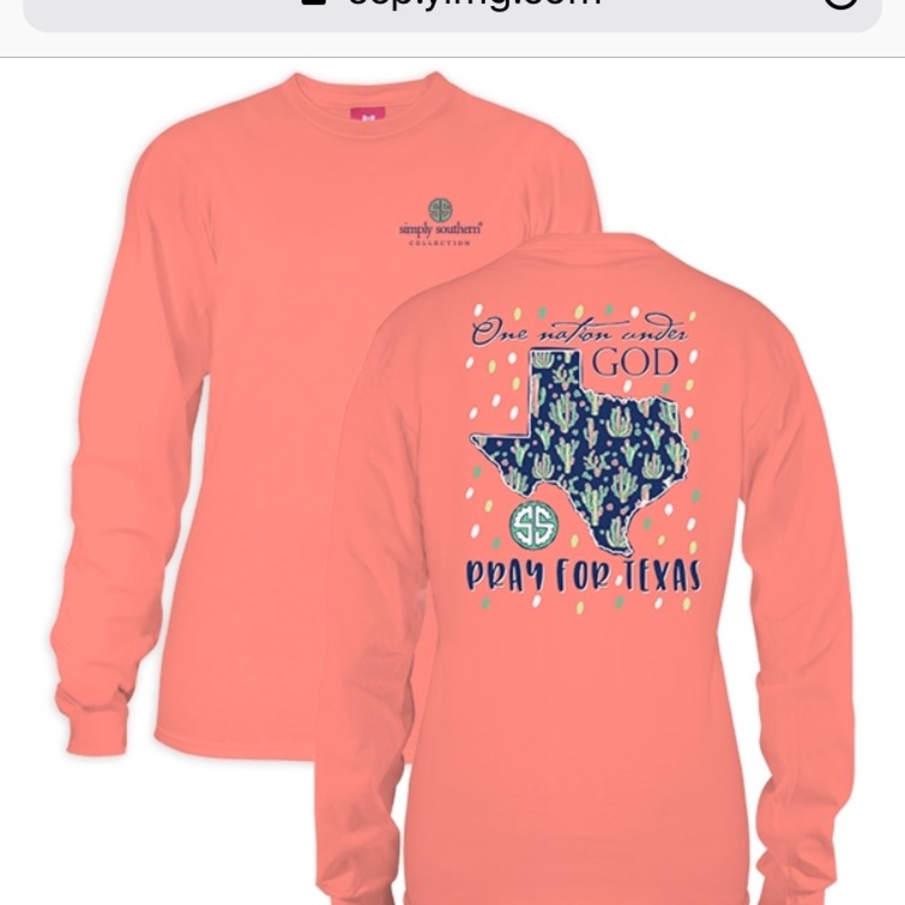 🆕Simply Southern Pray for Texas shirt